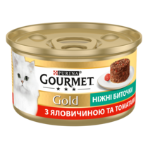 GOURMET Gold® "Ніжні биточки". З яловичиною та томатами
