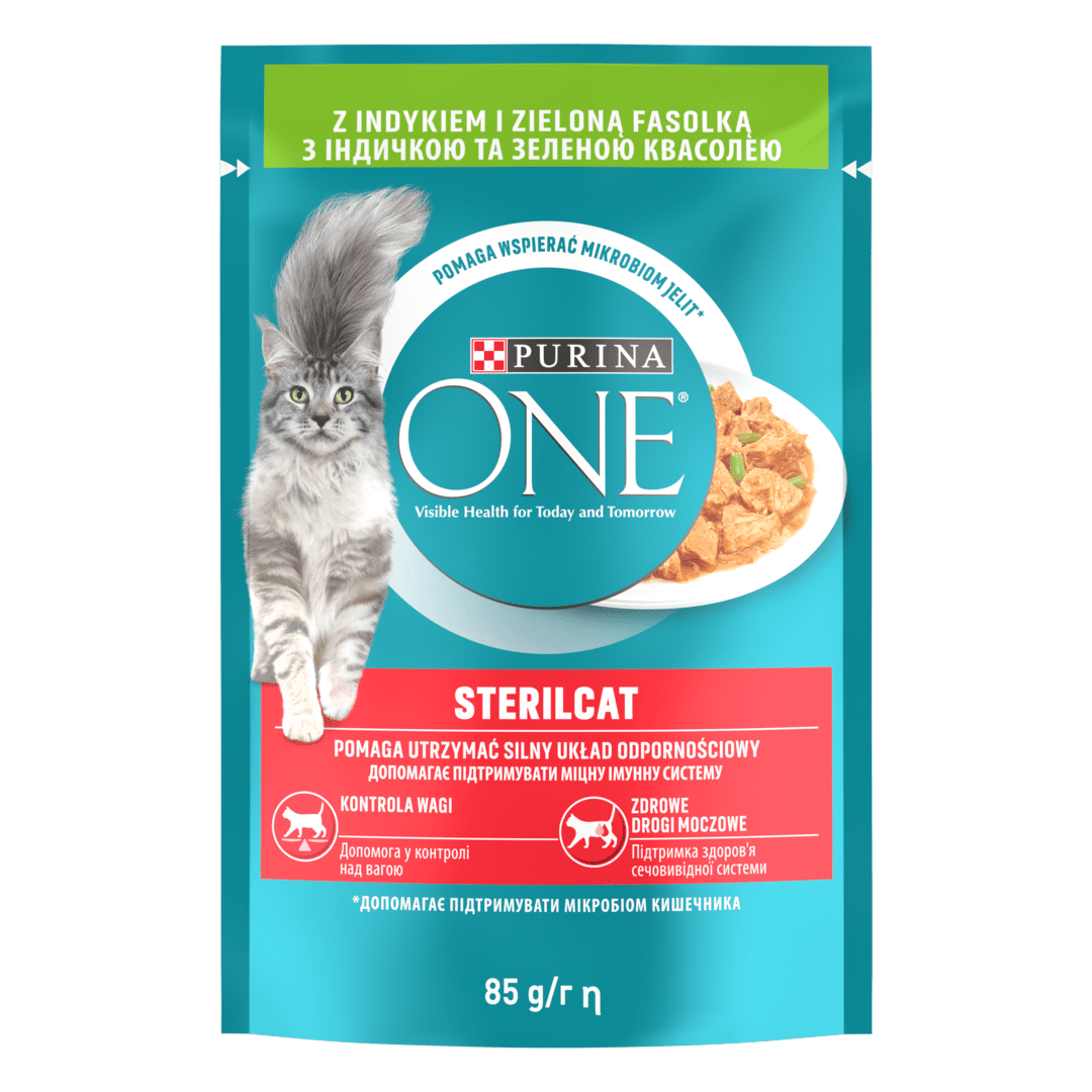 PURINA ONE® Sterilcat. Вологий корм для стерилізованих котів | Purina