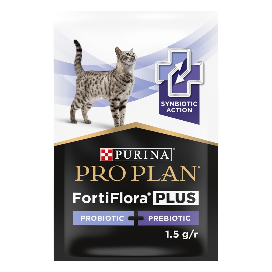 PRO PLAN® FortiFlora® Plus. Додатковий корм для котів Purina