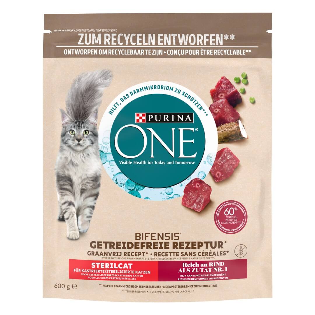 Purina One® Grain Free з яловичиною. Сухий корм для котів | Purina
