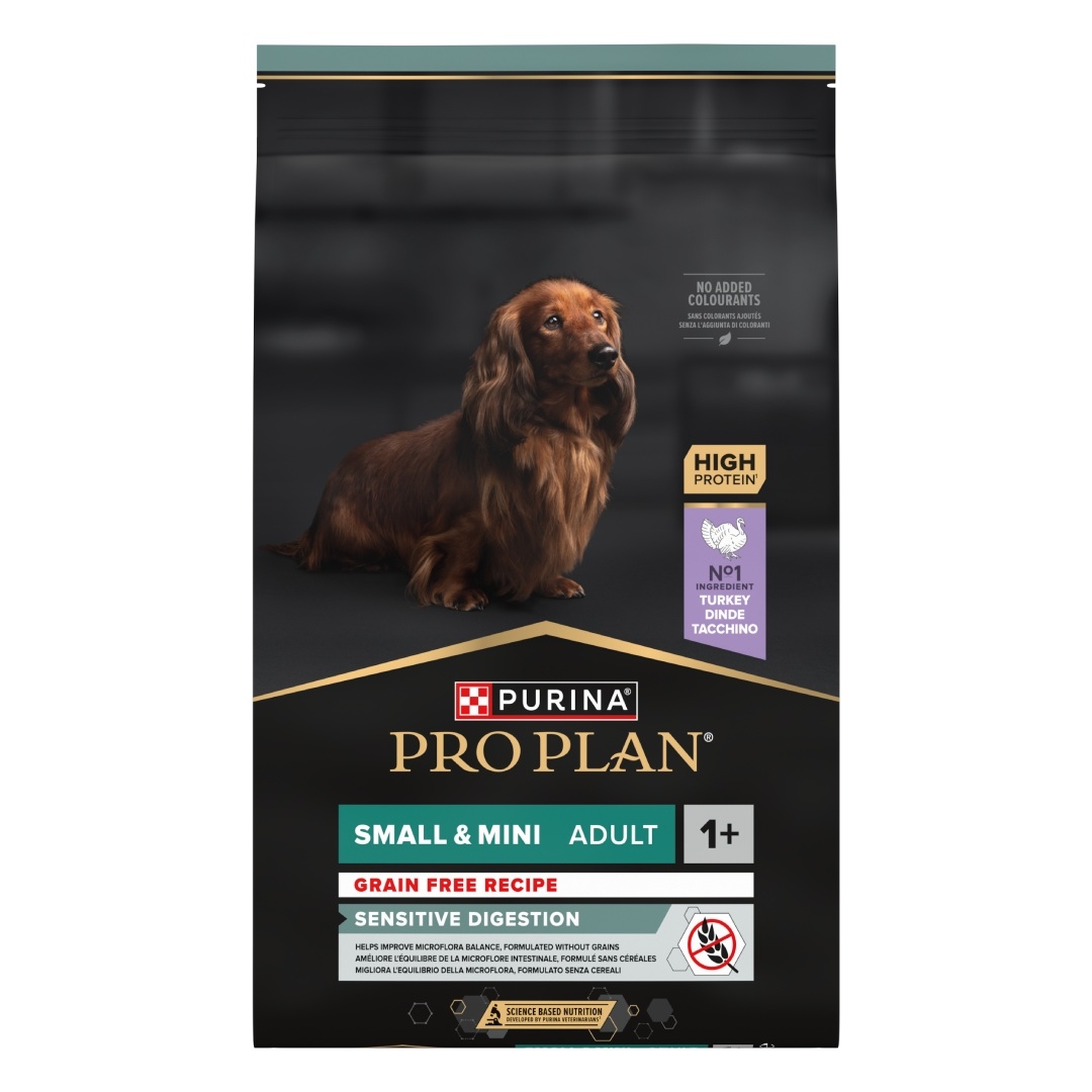 PRO PLAN® Беззерновий корм з індичкою для малих порід | Purina UA