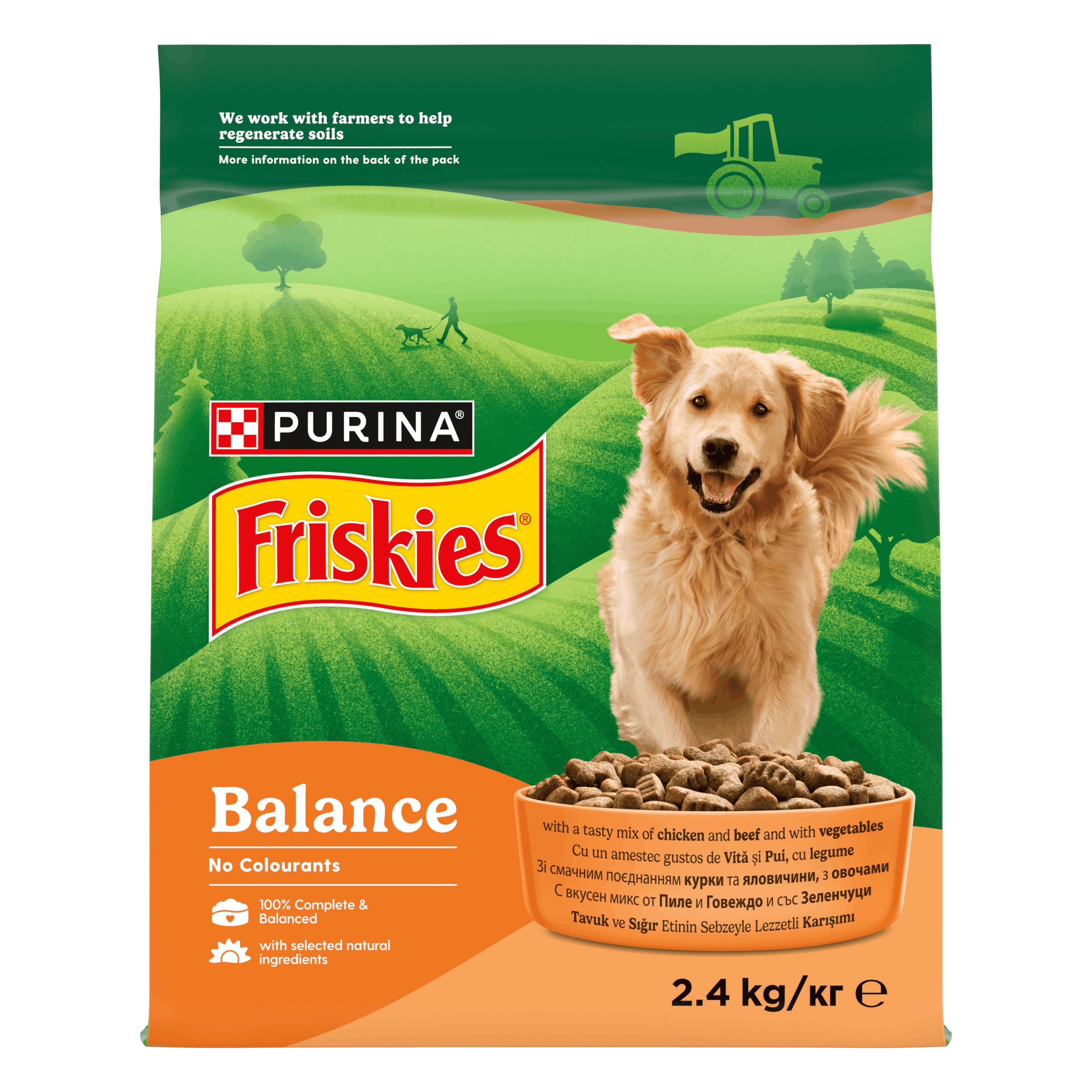 Friskies® Balance. Сухий корм для дорослих собак | Purina UA