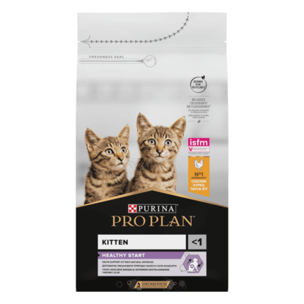 PRO PLAN®. HEALTHY START (Здоровий Старт). Сухий повнораціонний корм для кошенят, з куркою.
