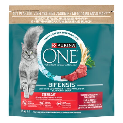 Purina ONE® Sterilcat (Стерайлкет). З яловичиною.