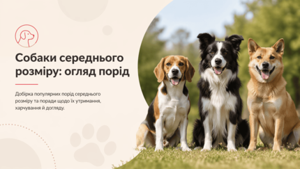Огляд порід собак середнього розміру, що популярні