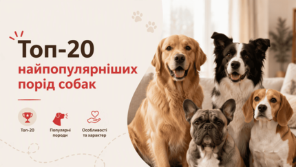 Топ-20 найпопулярніших порід собак