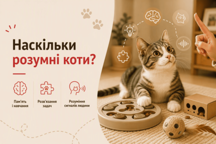 Наскільки розумні коти?
