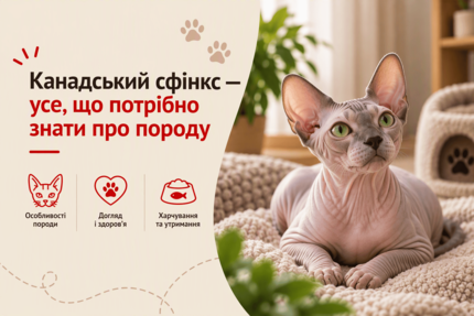 Канадський сфінкс — усе, що потрібно знати про породу