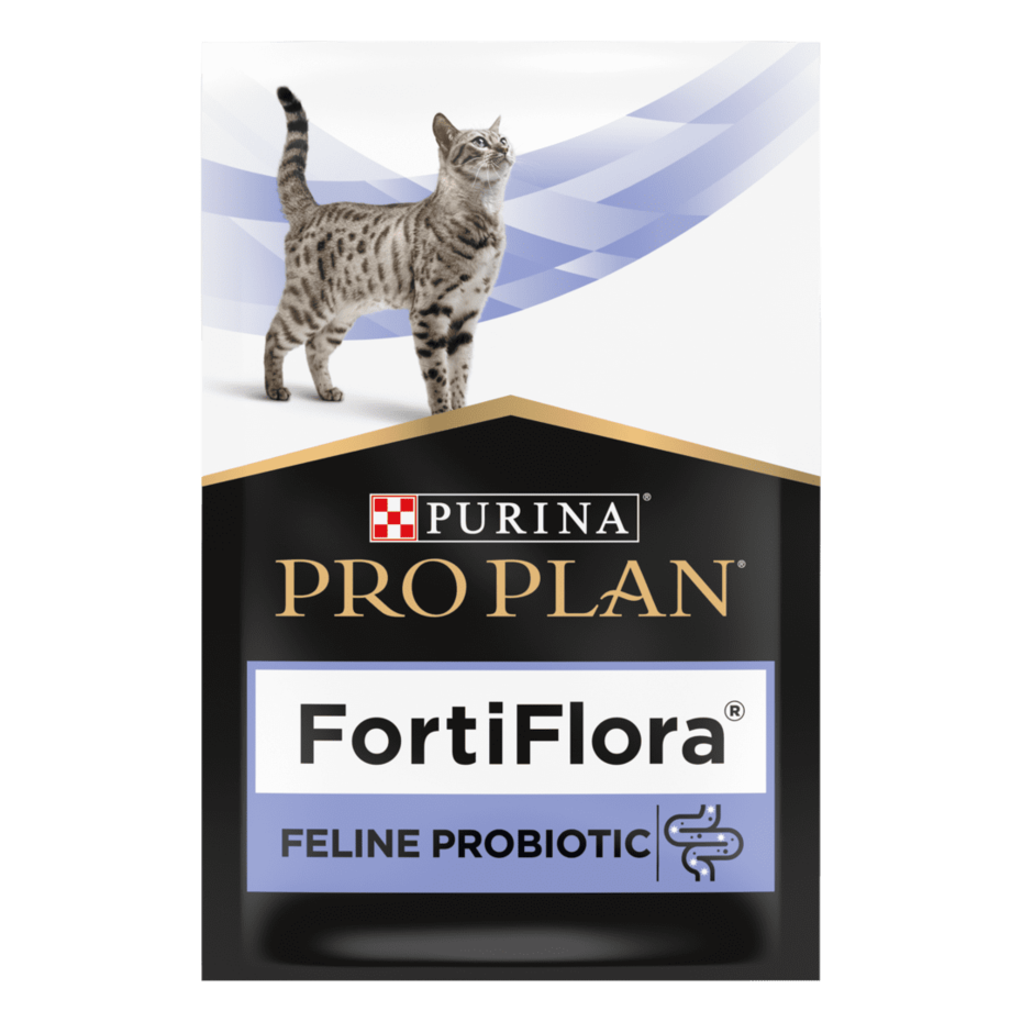 PRO PLAN® FortiFlora® (ФортіФлора). Пробіотична добавка для котів.