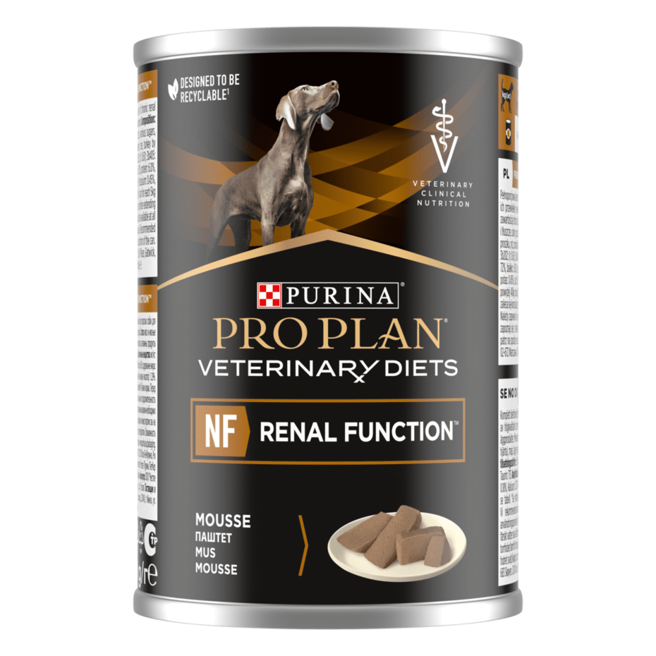 PRO PLAN® NF RENAL FUNCTION. Ветеринарна дієта для собак для підтримання функції нирок.