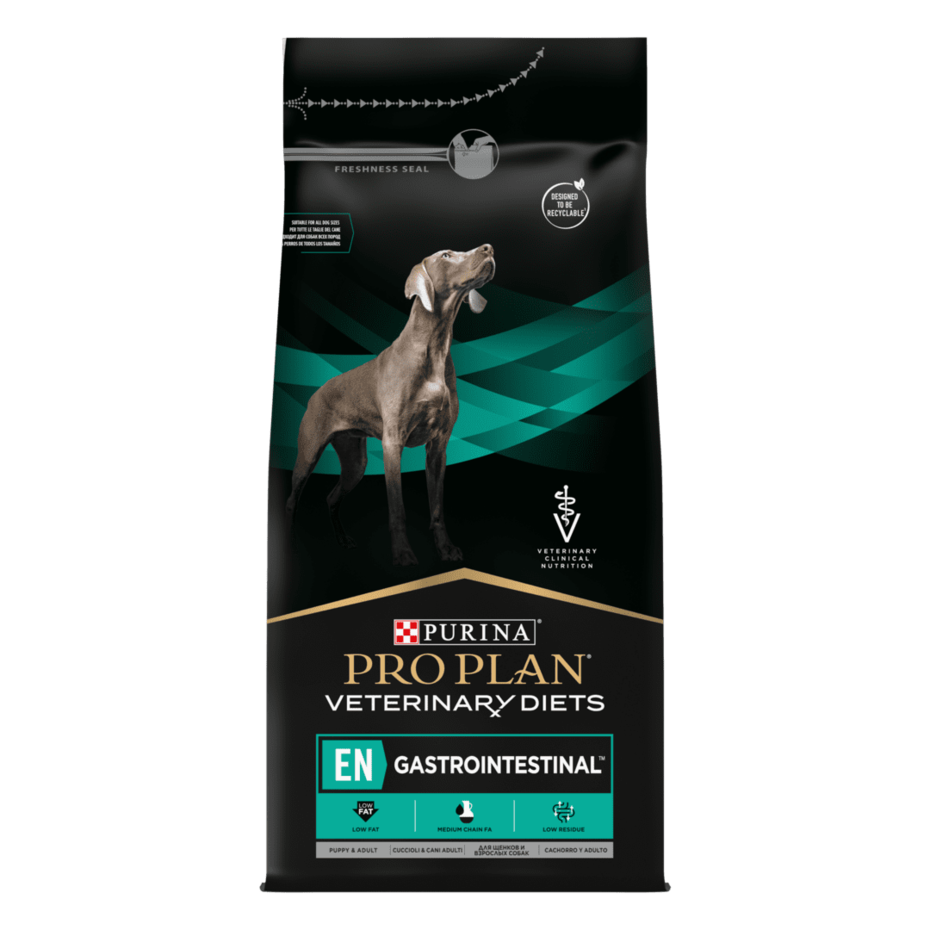 PRO PLAN® EN GASTROINTESTINAL. Ветеринарна дієта для собак для усунення розладів травлення.