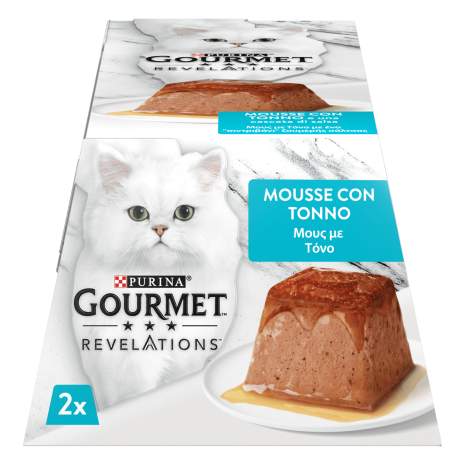 GOURMET (Гурме) REVELATIONS™. Мус з тунцем та підливкою, що стікає.