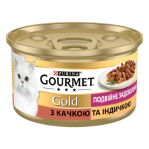 GOURMET Gold®. "Подвійне задоволення". З качкою та індичкою