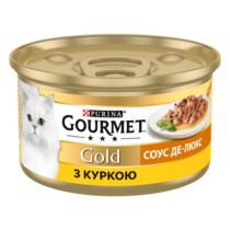 GOURMET Gold®. Соус Де-Люкс. Шматочки у соусі. З куркою