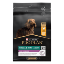 PRO PLAN®. Сухий повнораціонний корм для дорослих собак малих порід старше 9 років. З куркою.