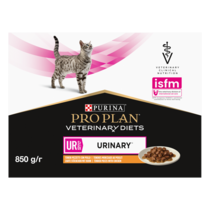 PRO PLAN® UR URINARY. Ветеринарна дієта для котів для розчинення струвітних каменів. З куркою.