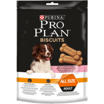 PRO PLAN® Biscuits (Печиво). Додатковий сухий корм для дорослих собак. З лососем та рисом.