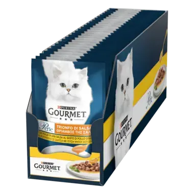 GOURMET Perle®. Соус Де-Люкс. Міні філе у соусі. З куркою