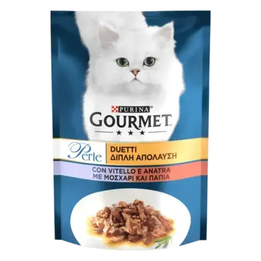GOURMET Perle® Duo. Міні філе у підливці. З телятиною та качкою