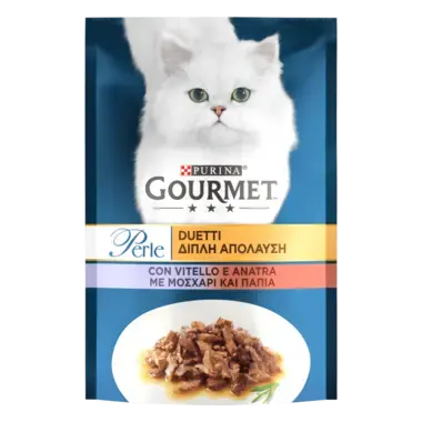 GOURMET Perle® Duo. Міні філе у підливці. З телятиною та качкою