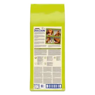 Dog Chow® сухий повнораціонний корм для дорослих собак віком від 1 до 5 років, з ягням.