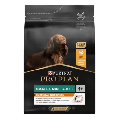 PRO PLAN®. Сухий повнораціонний корм для дорослих собак малих порід. З куркою.