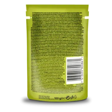 Friskies® Junior (Джуніор). З куркою та морквою. Шматочки у підливці. Консервований порційний повнораціонний корм для цуценят