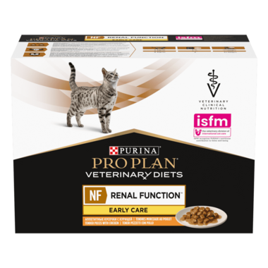 PRO PLAN® NF RENAL FUNCTION (Early Care). Ветеринарна дієта для котів для підтримання функції нирок (Ранній догляд). З куркою
