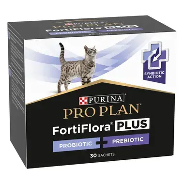 PRO PLAN® FortiFlora® Plus. Додатковий корм для котів