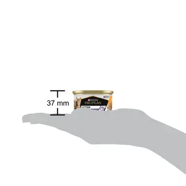 PRO PLAN® KITTEN HEALTHY START (КІТЕН ЗДОРОВИЙ СТАРТ). Консервований порційний повнораціонний корм для кошенят. Мус з куркою.