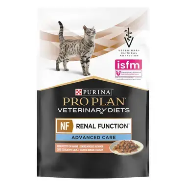 PRO PLAN® NF RENAL FUNCTION (Advanced Care). Ветеринарна дієта для котів для підтримання функції нирок (Професійний догляд), з лососем.