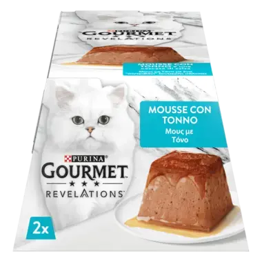 GOURMET (Гурме) REVELATIONS™. Мус з тунцем та підливкою, що стікає.