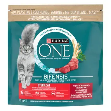 Purina ONE® Sterilcat (Стерайлкет). З яловичиною.