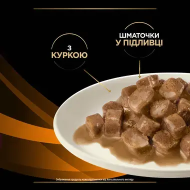 PRO PLAN® VETERINARY DIETS OM St/Ox Obesity Management. Консервований корм з куркою, шматочки у підливці