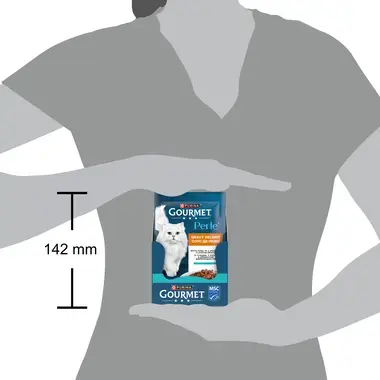 GOURMET TM Perle (Перл) Соус Де-Люкс. Міні філе у соусі. З тунцем.