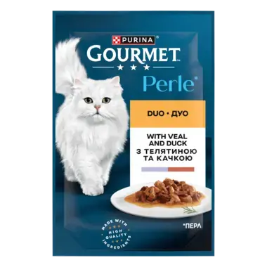 GOURMET Perle® Duo. Міні філе у підливці. З телятиною та качкою