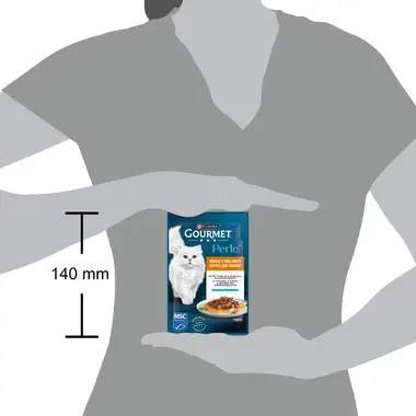 GOURMET TM Perle (Перл) Соус Де-Люкс. Міні філе у соусі. З тунцем.