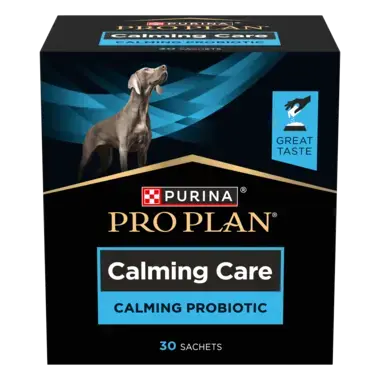 PURINA® PRO PLAN® Calming Care (Заспокійливий Догляд). Додатковий сухий корм для дорослих собак і цуценят. Упаковка 30 шт.