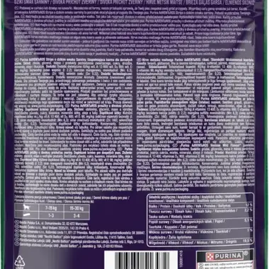 PURINA® AdVENTuROS®. Додатковий корм (смужки) для дорослих собак зі смаком оленини зворот 