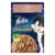 FELIX® SENSATIONS® SAUCES (Соуси). З лососем в соусі зі смаком креветок. Шматочки у соусі. Консервований порційний повнораціо