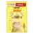 Friskies®. З яловичиною. Шматочки у підливці. Консервований порційний повнораціонний корм для дорослих котів.