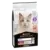 Бік упаковки PURINA® PRO PLAN® Hairball & Healthy Skin (Хейрбол & Хелсі Скін). Сухий повнораціонний корм для дорослих котів