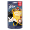 FELIX® PARTY MIX® Оріджинал Мікс. Додатковий сухий корм (ласощі) для дорослих котів зі смаком курки, печінки та індички.