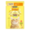 Friskies®. З куркою. Шматочки у підливці. Консервований порційний повнораціонний корм для дорослих котів.