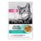 PRO PLAN® DELICATE (ДЕЛІКЕТ) NUTRISAVOUR®. Консервований порційний повнораціонний корм для дорослих котів з чутливою системо