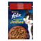 Пауч FELIX® SENSATIONS® JELLIES (Желе). З яловичиною в желе з томатами. Шматочки у желе. 