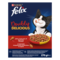 Felix® Doubly Delicious (Даблі Делішес). З яловичиною, куркою та буряком. Сухий повнораціонний корм для дорослих котів 270