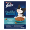 Felix® Doubly Delicious (Даблі Делішес). З лососем, океанічною рибою та буряком. Сухий корм для дорослих котів 270 гр