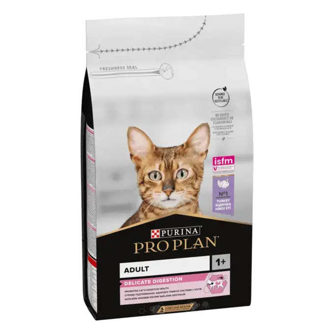 PRO PLAN® Delicate - Корм для дорослих котів з індичкою | Purina UA