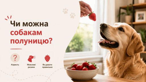 Чи можна собакам полуницю?